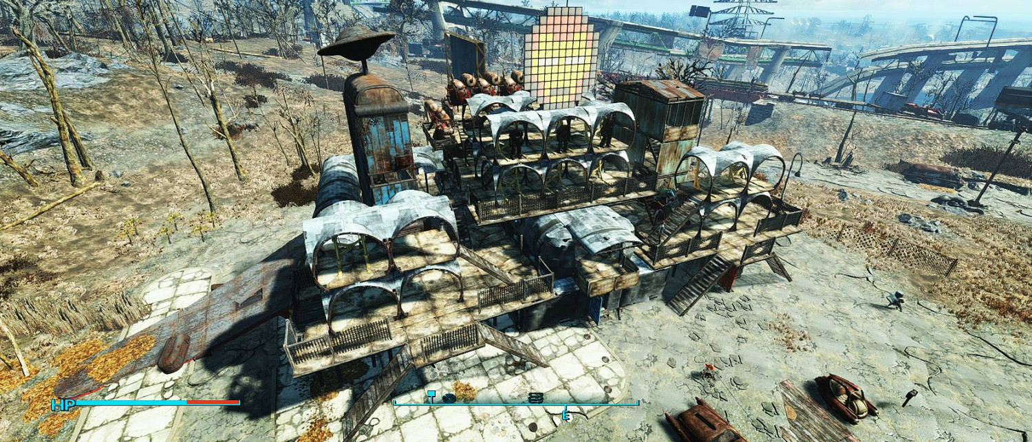 《異塵餘生4》星光休息站建造房屋心得