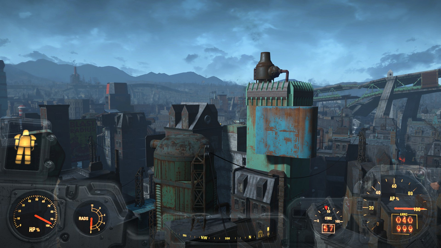 《異塵餘生4》噴氣背包飛行方法圖解 用噴氣背包飛核融大樓