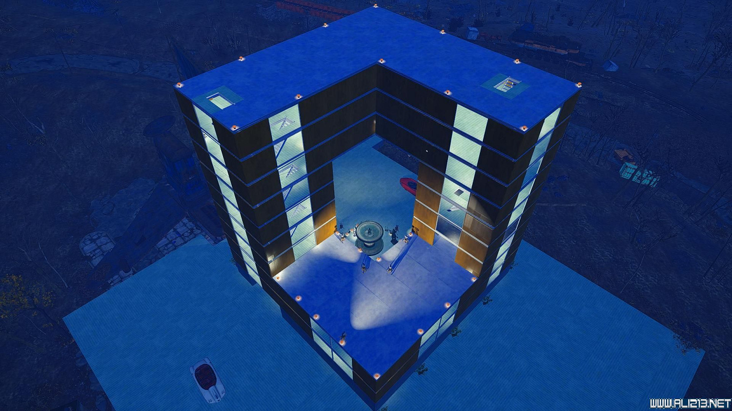 《異塵餘生4》褲衩樓建造圖覽