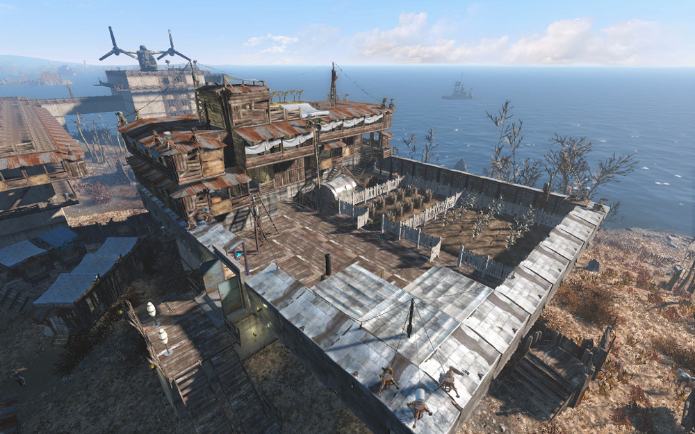 《異塵餘生4》奇觀鎮建造風格圖覽 荒野第一鎮