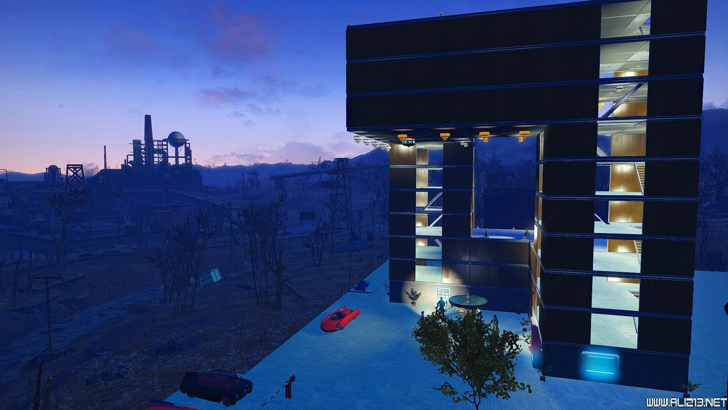 《異塵餘生4》褲衩樓建造圖覽