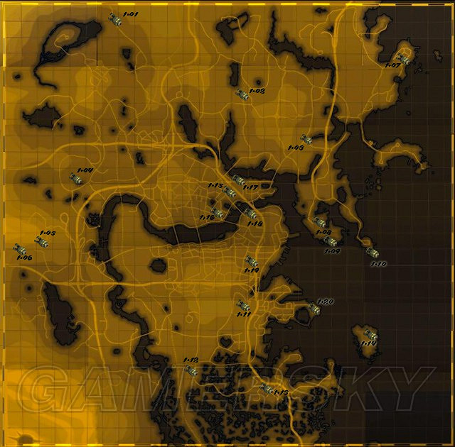 《異塵餘生4》胖子核彈及迷你核彈位置圖文解析