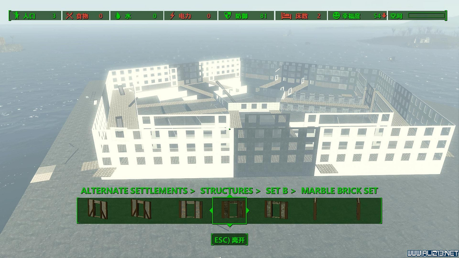 《異塵餘生4》五角大樓建造圖覽 高難度正五邊形建築圖賞 《異塵餘生4》五角大樓建造圖覽 高難度正五邊形建築圖賞