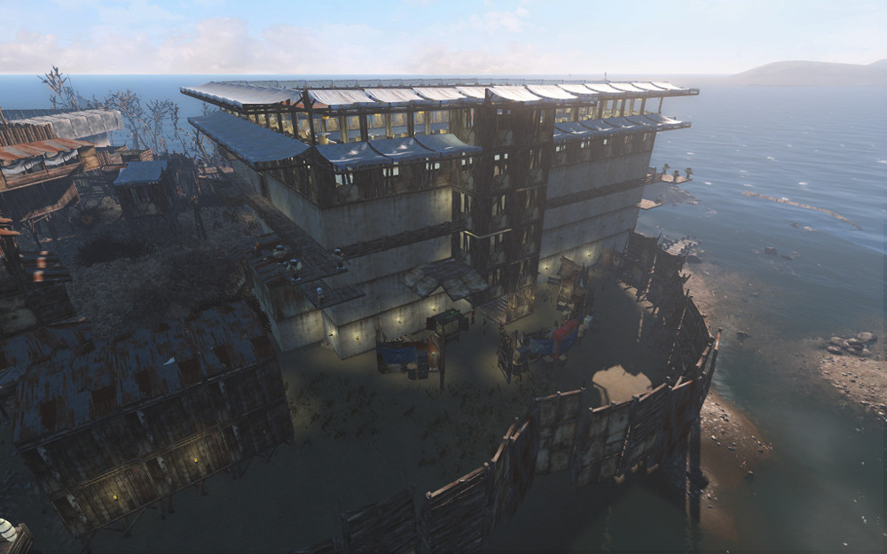 《異塵餘生4》奇觀鎮建造風格圖覽 荒野第一鎮