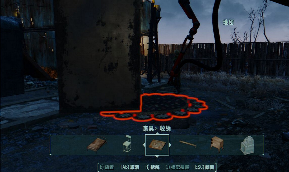 《異塵餘生4》電視機及家具靠牆邊方法解析攻略