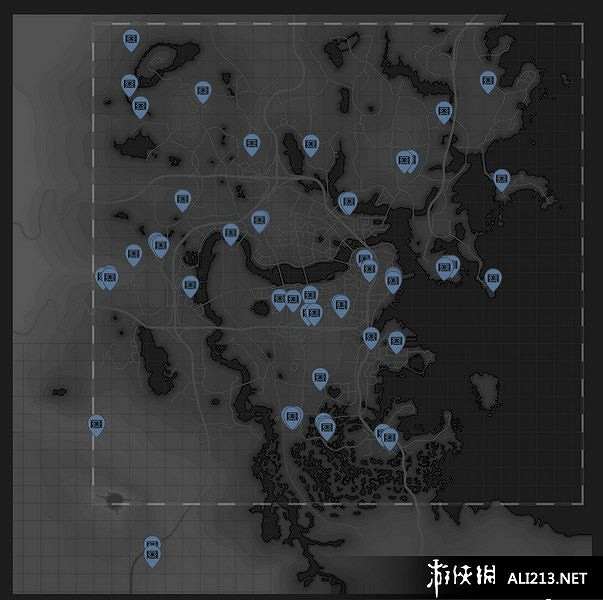 《異塵餘生4》全戰利品及收集品位置地圖匯總