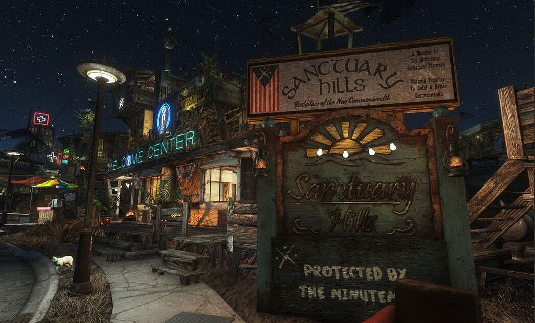 《異塵餘生4》超牛建築群圖賞