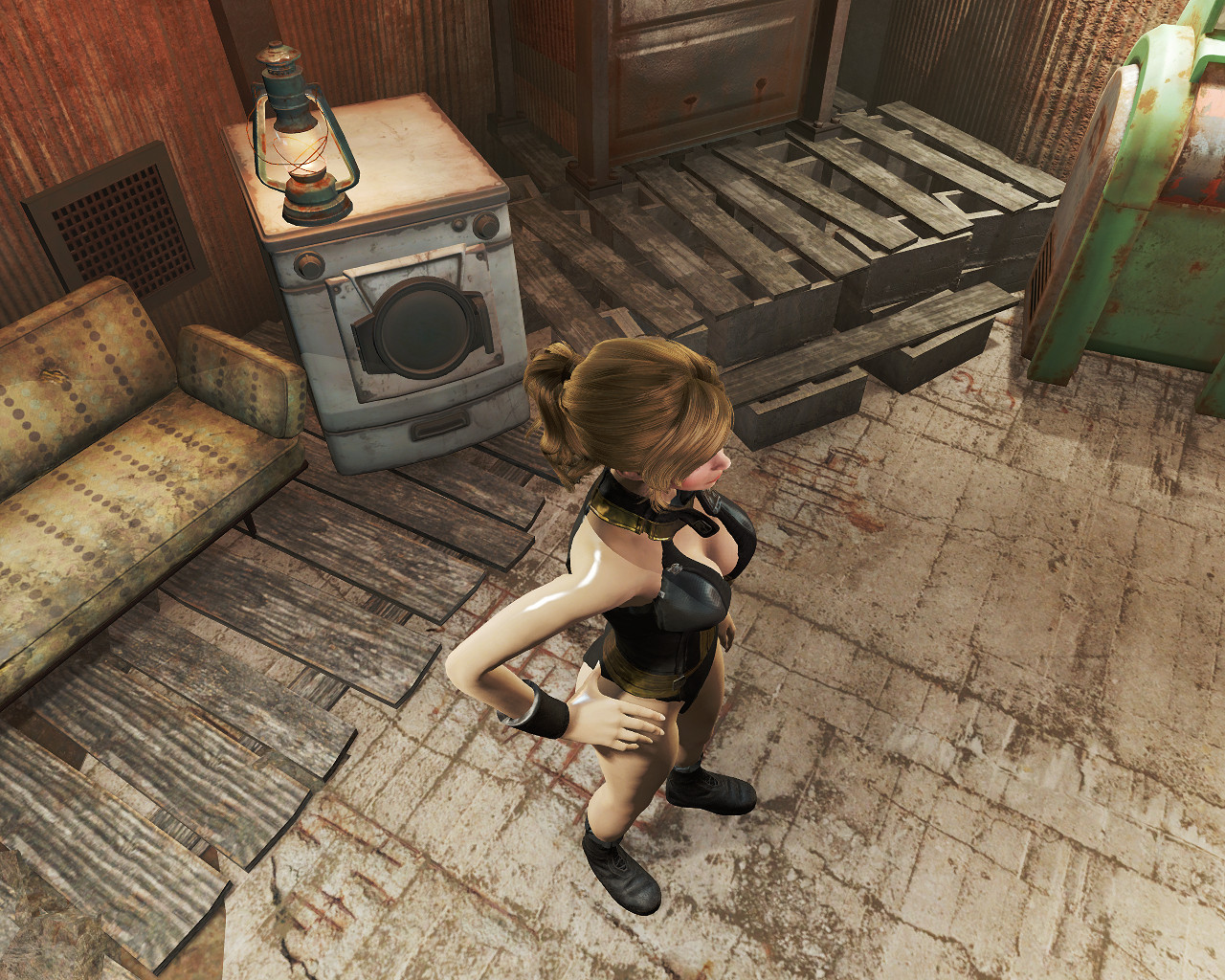 《異塵餘生4》泳裝版避難所製服圖賞析 《異塵餘生4》泳裝版避難所製服圖賞析