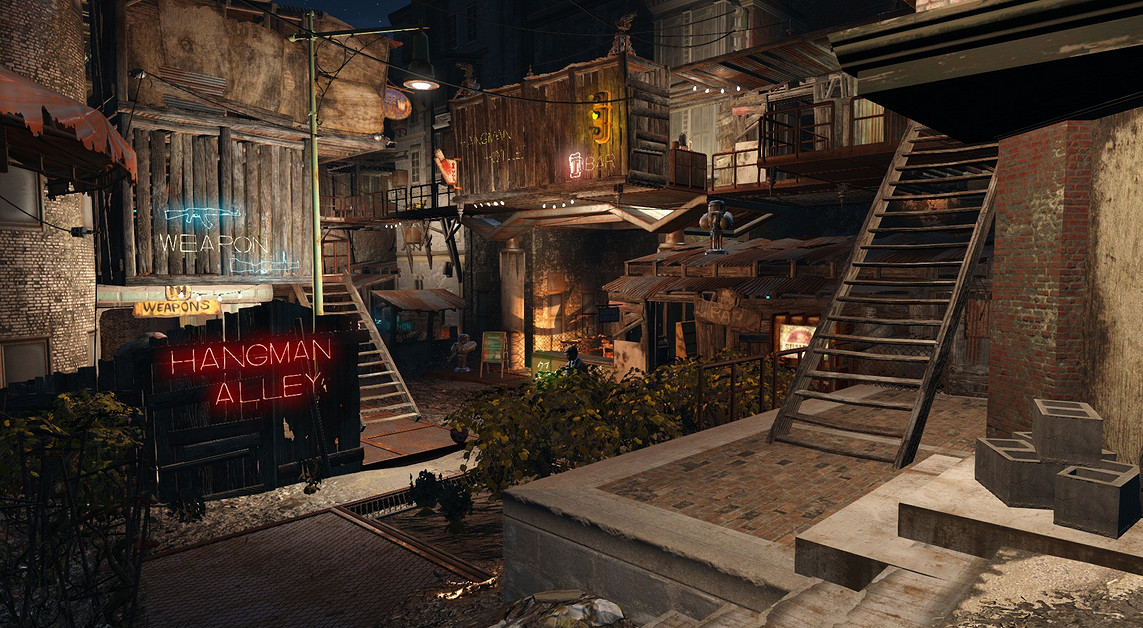 《異塵餘生4》劊子手小巷改造建設圖賞