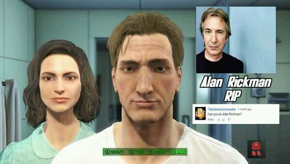 《異塵餘生4》明星捏臉一覽 《異塵餘生4》明星捏臉一覽