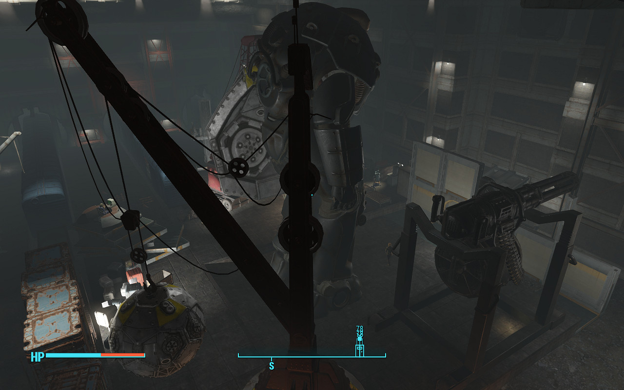 《異塵餘生4》88號避難所格納室動工圖覽