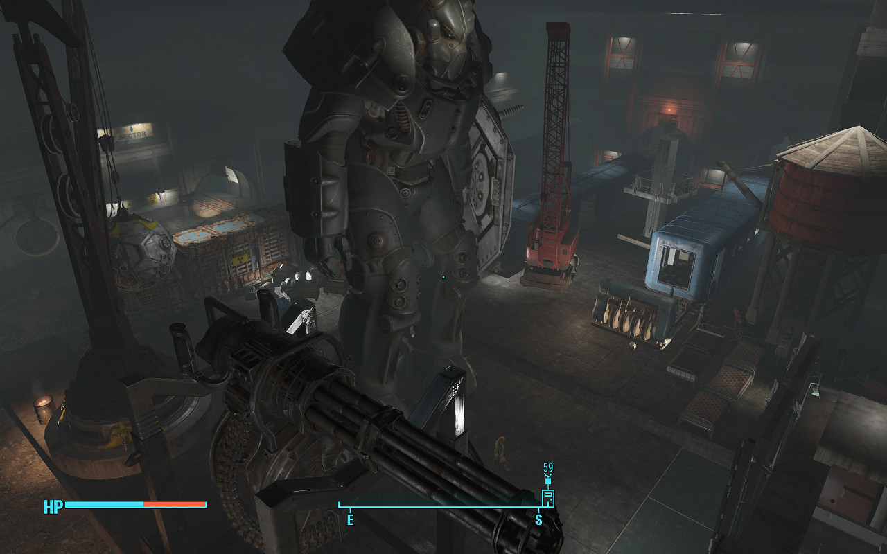 《異塵餘生4》88號避難所格納室動工圖覽