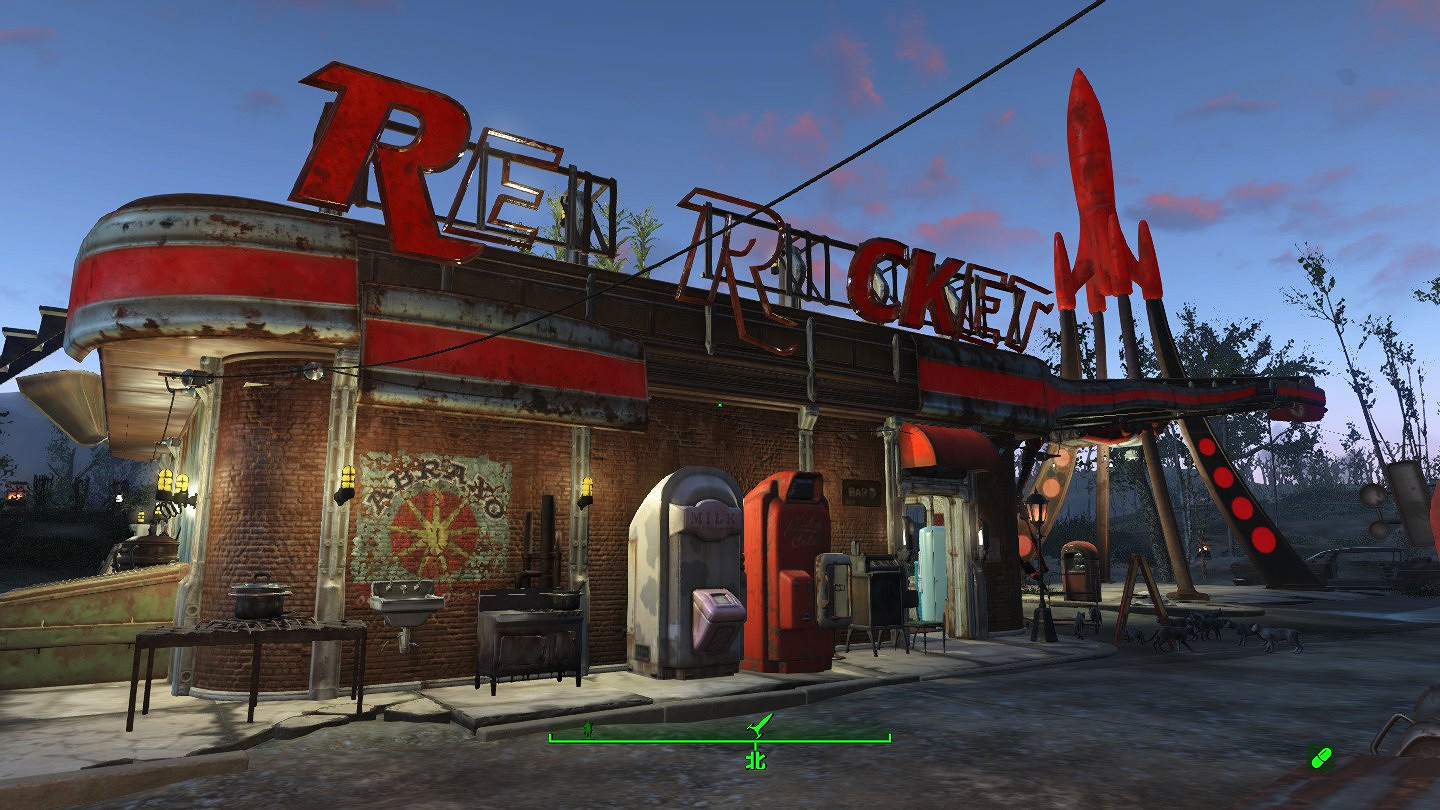 《異塵餘生4》紅火箭建築改造圖文賞析