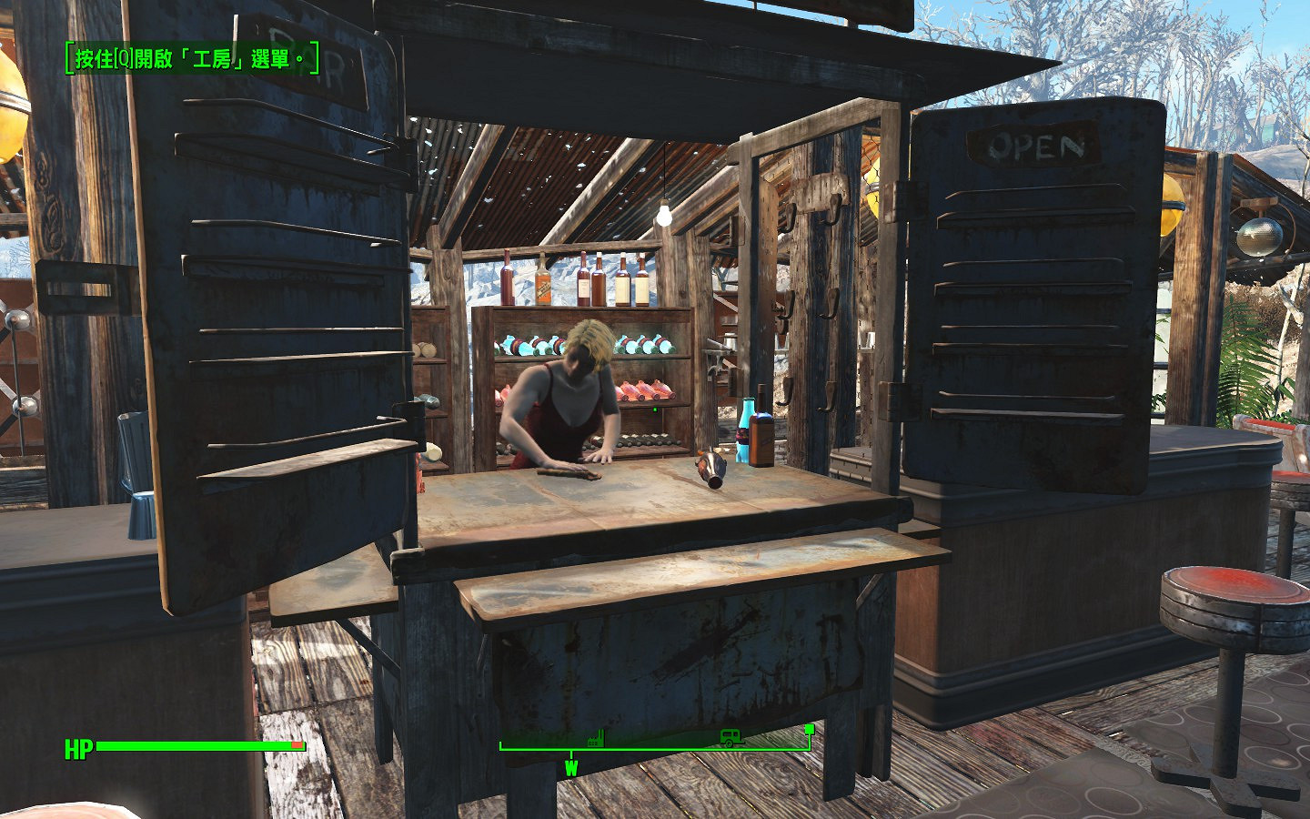 《異塵餘生4》格雷花園內外建設圖文一覽 夜空中的美麗花園