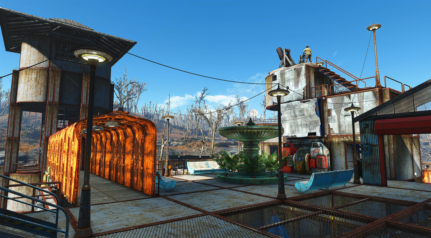 《異塵餘生4》星光城主體+半個城市外部裝飾圖覽 《異塵餘生4》星光城主體+半個城市外部裝飾圖覽