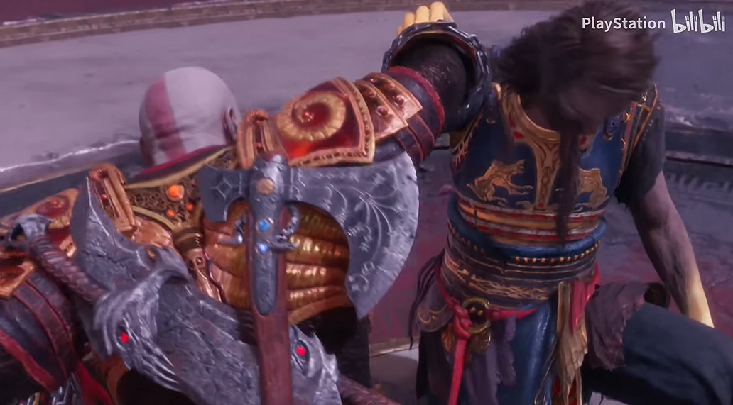 《戰神5》“英靈殿”DLC的幕後花絮公布：提爾的陪練