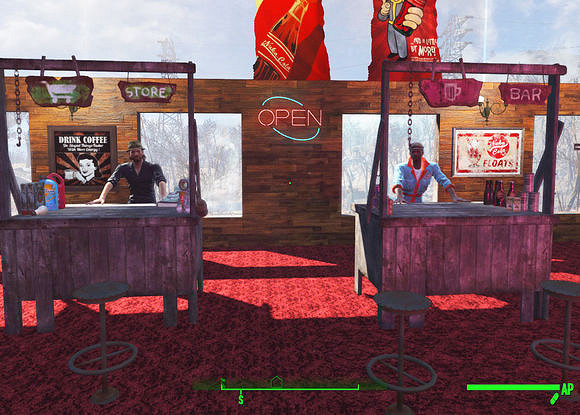 《異塵餘生4》庇護山莊全景圖及人物圖文鑒賞