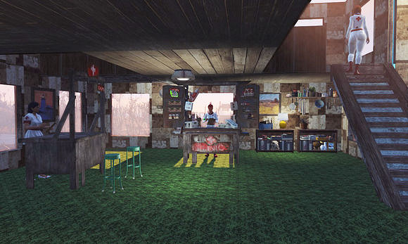 《異塵餘生4》庇護山莊全景圖及人物圖文鑒賞