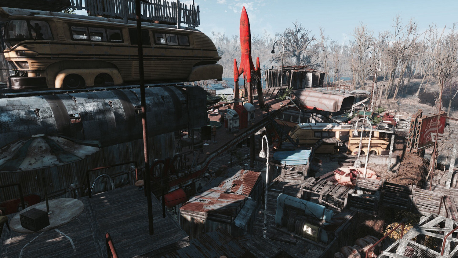 《異塵餘生4》大型新鑽石城建造圖文賞析 《異塵餘生4》大型新鑽石城建造圖文賞析