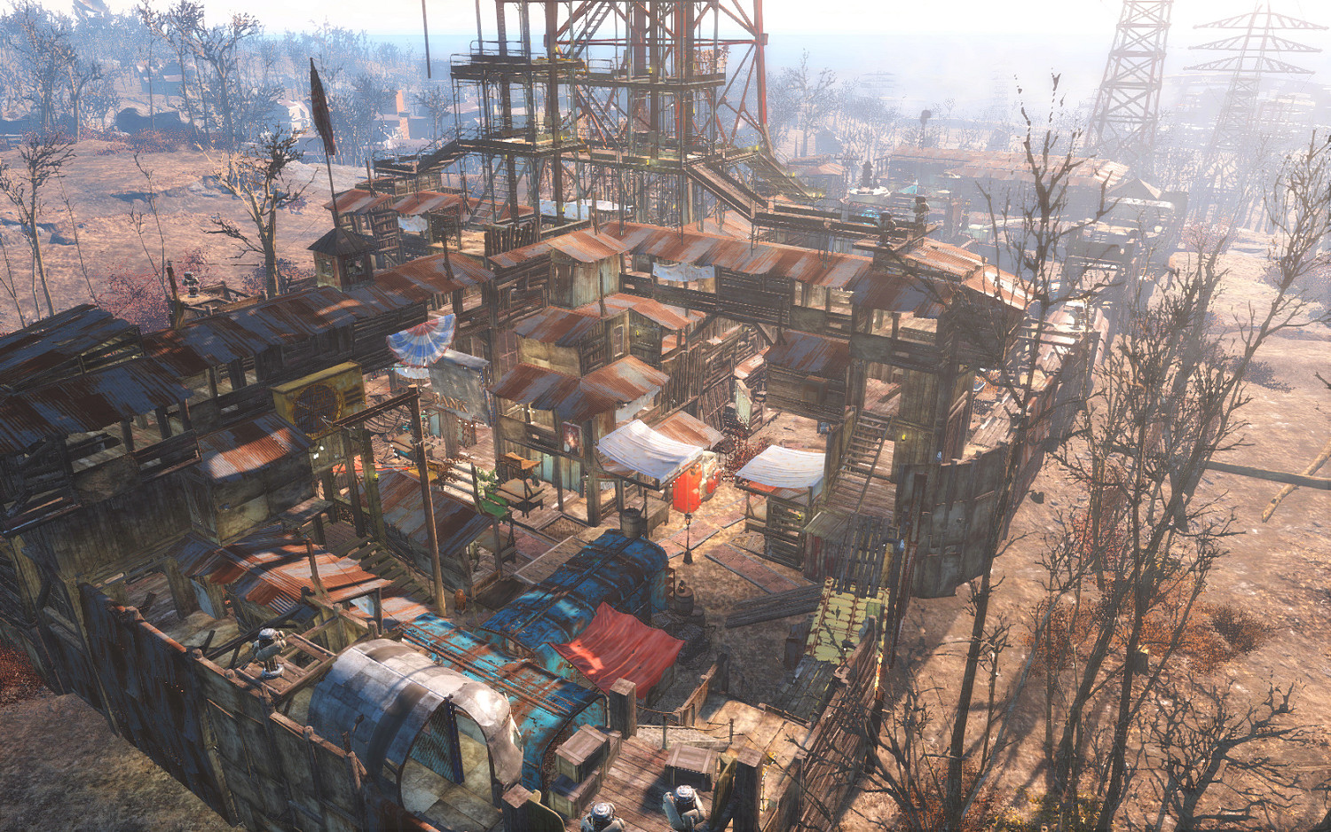 《異塵餘生4》阿柏納西改造圖文賞析 破破爛爛荒野風格