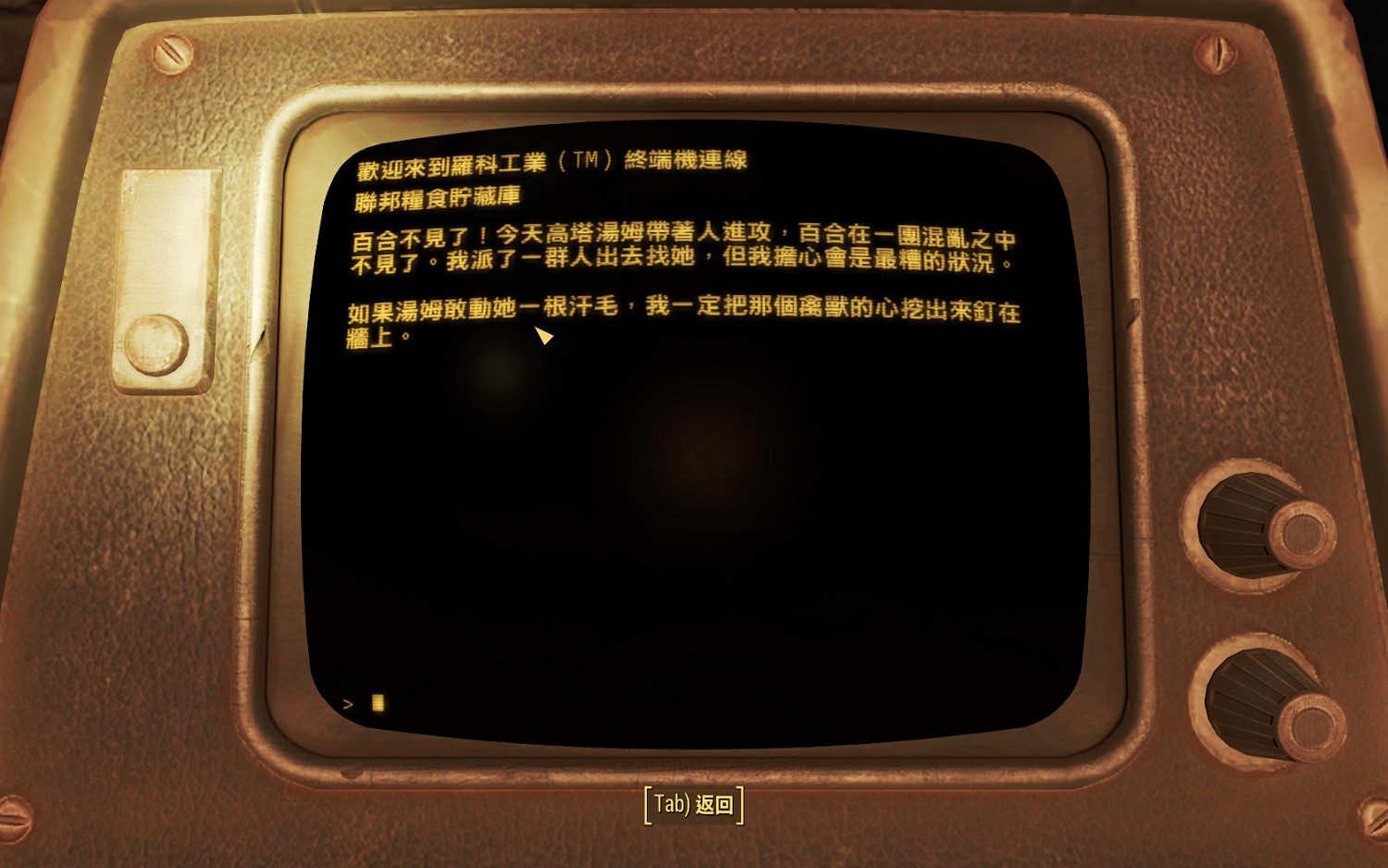 《異塵餘生4》掠奪者淒美的百合愛情故事一覽