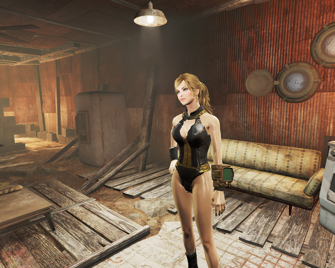 《異塵餘生4》泳裝版避難所製服圖賞析 《異塵餘生4》泳裝版避難所製服圖賞析