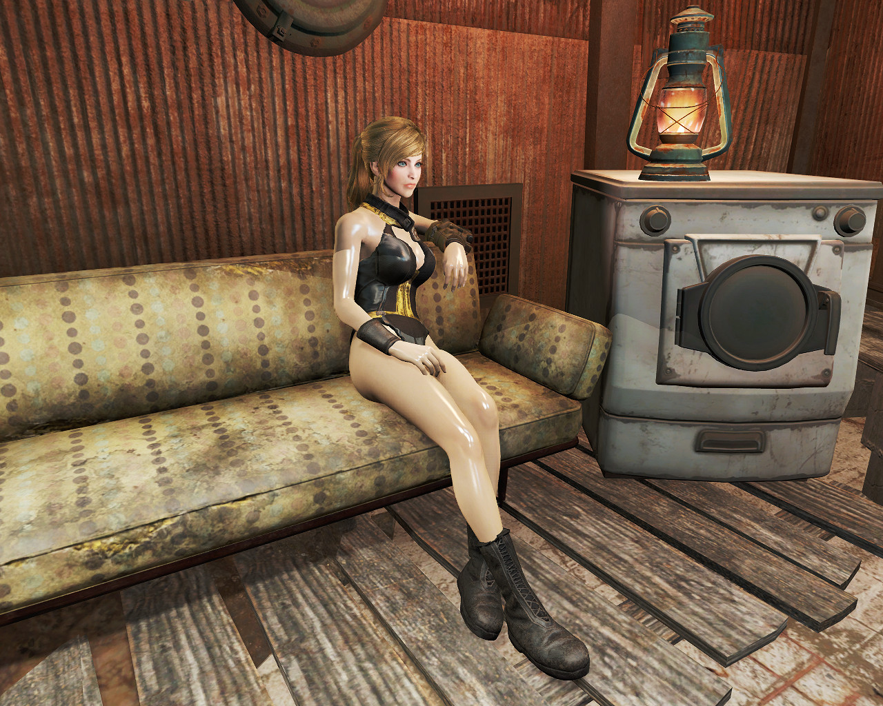 《異塵餘生4》泳裝版避難所製服圖賞析 《異塵餘生4》泳裝版避難所製服圖賞析