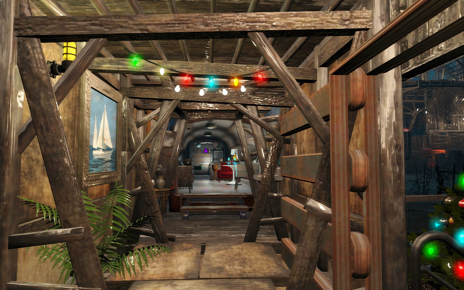 《異塵餘生4》阿柏納西改造圖文賞析 破破爛爛荒野風格