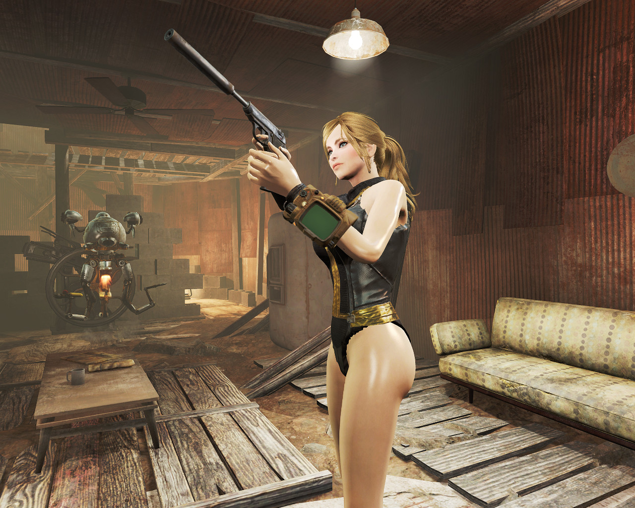 《異塵餘生4》泳裝版避難所製服圖賞析 《異塵餘生4》泳裝版避難所製服圖賞析