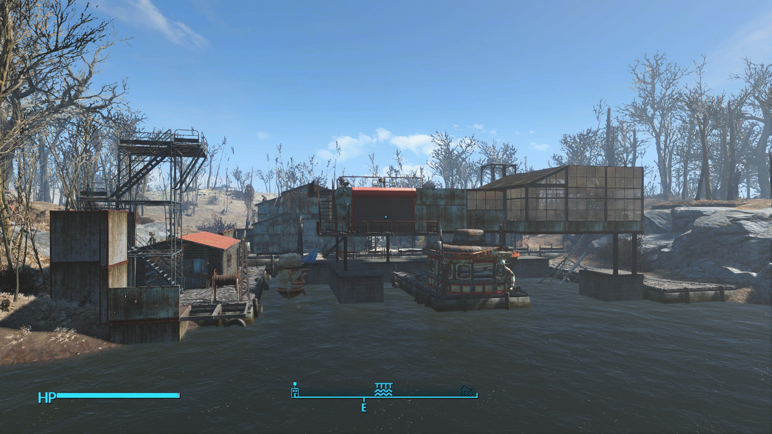 《異塵餘生4》無建築mod的白鷺港小窩圖文賞析 原汁原味荒野風