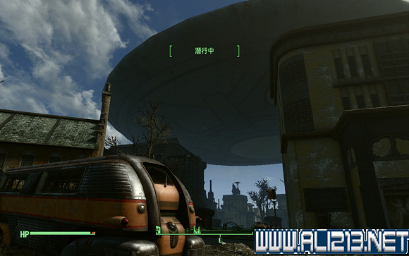 《異塵餘生4》獨立日外星飛船惡搞圖賞析