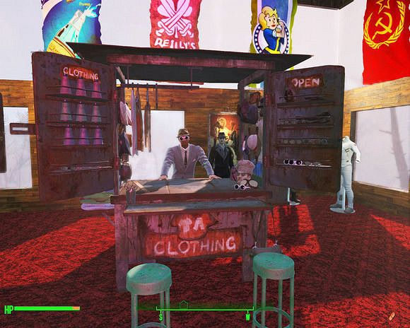 《異塵餘生4》庇護山莊全景圖及人物圖文鑒賞