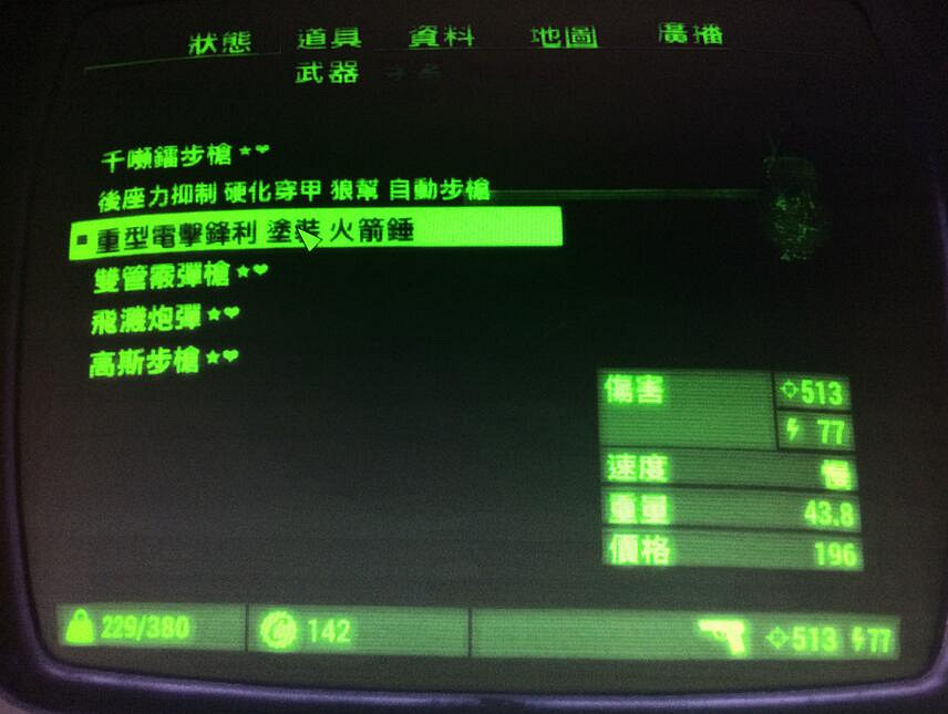 《異塵餘生4》目前傷害最高的武器圖覽