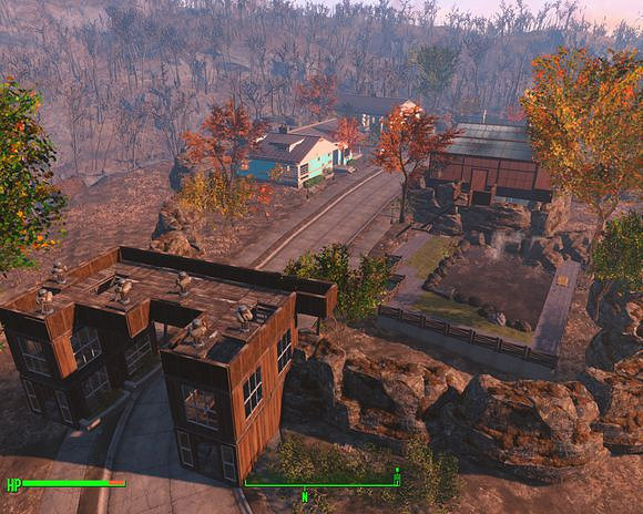 《異塵餘生4》自建庇護山莊一覽