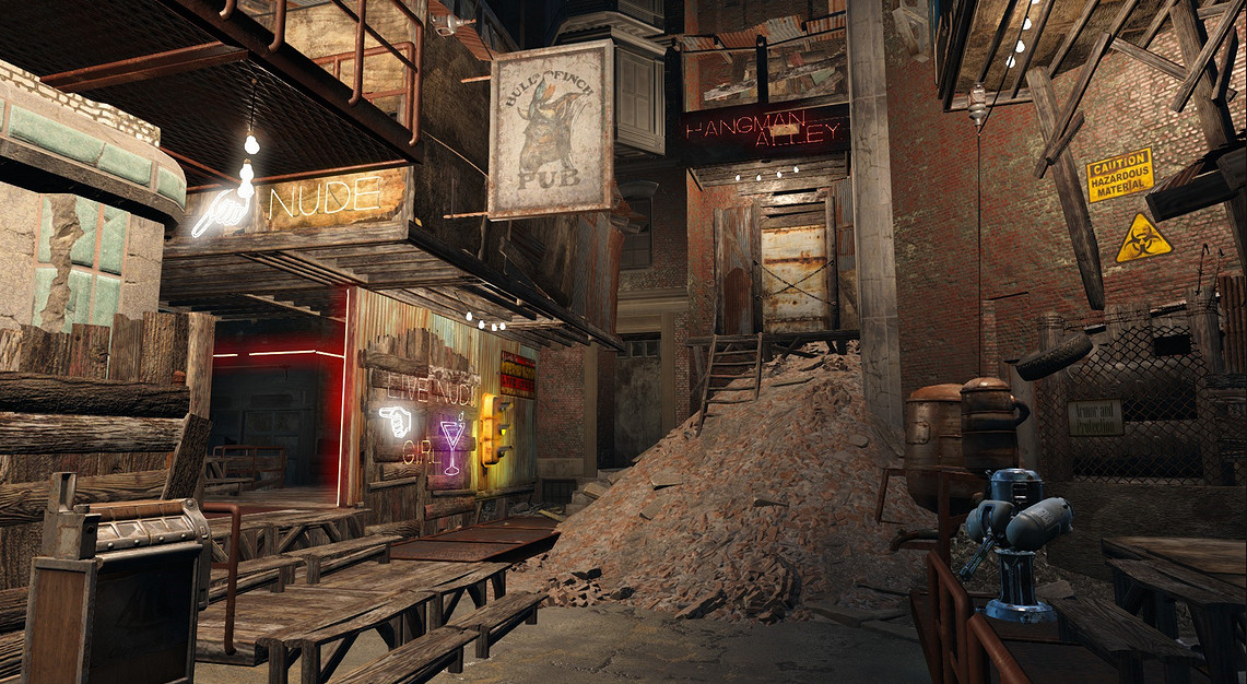《異塵餘生4》劊子手小巷改造建設圖賞