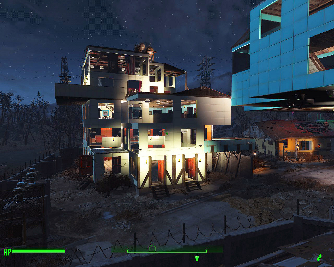 《異塵餘生4》庇護山莊全景圖及人物圖文鑒賞