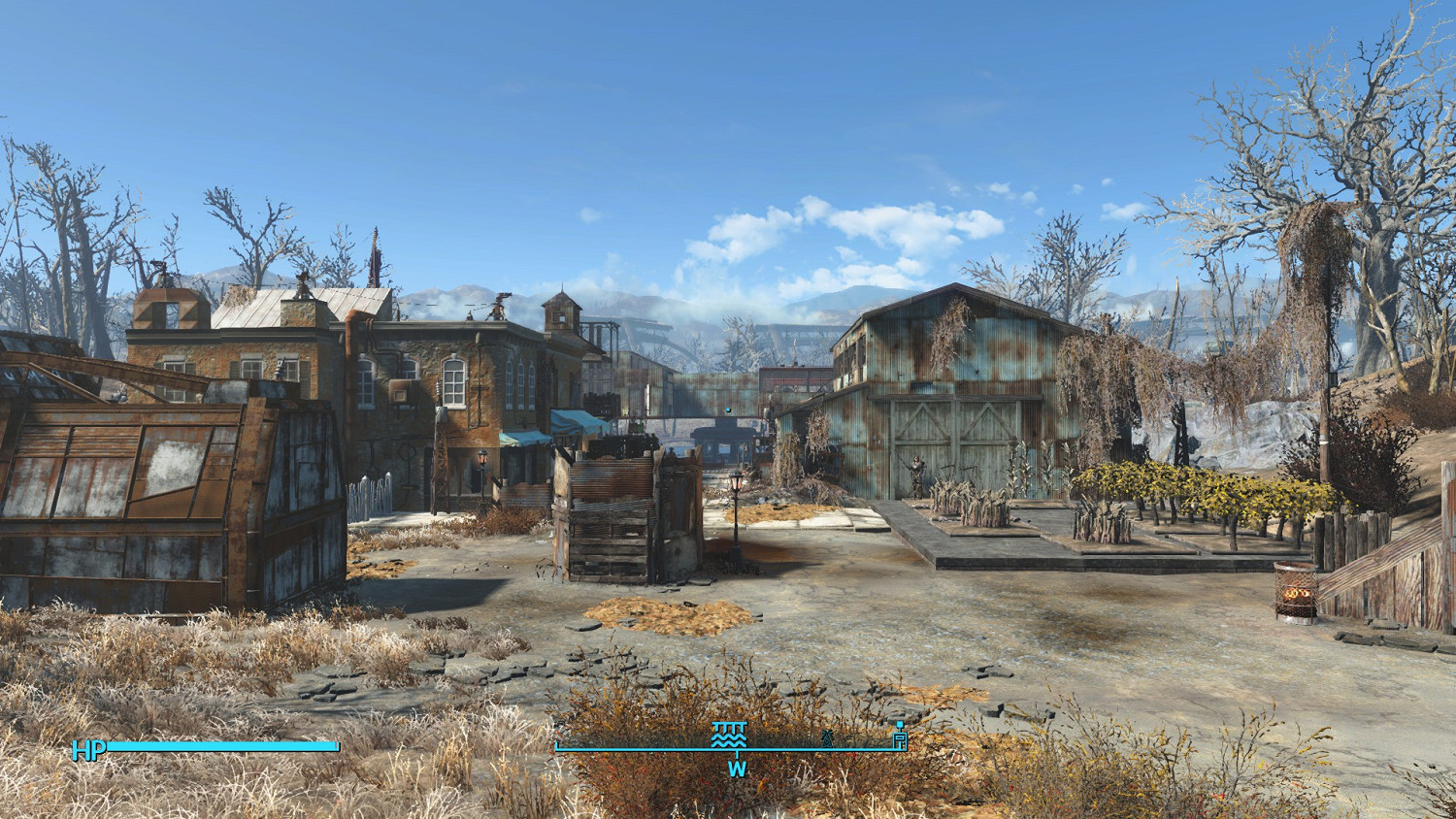 《異塵餘生4》無建築mod的白鷺港小窩圖文賞析 原汁原味荒野風