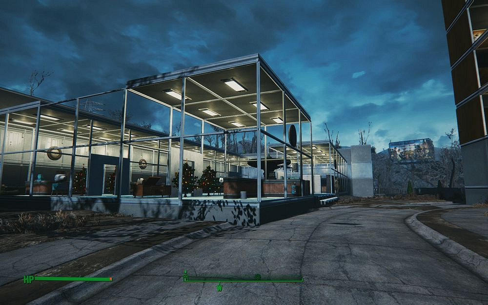 《異塵餘生4》庇護山莊別墅風格建造圖文賞析