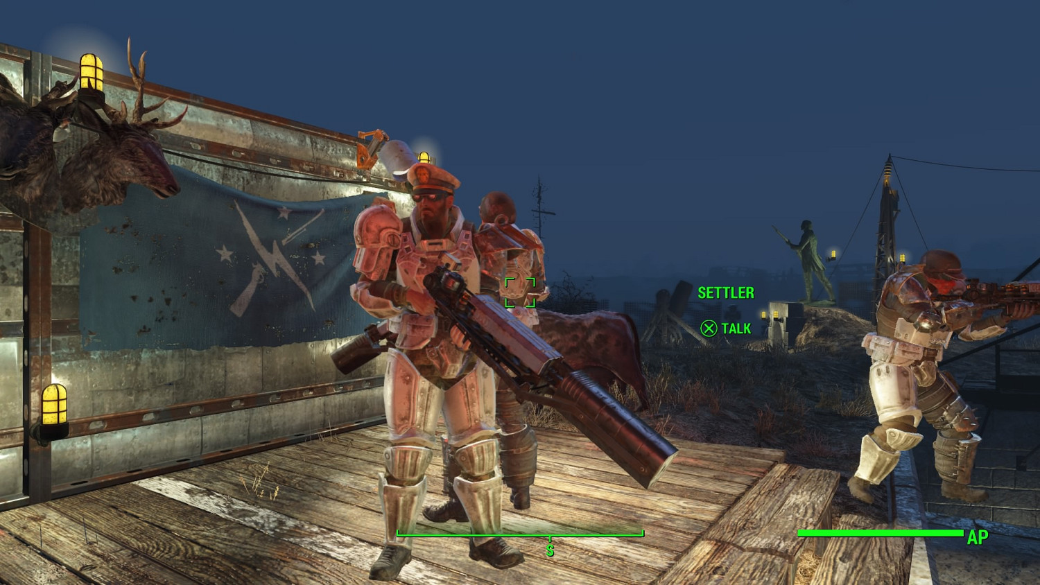 《異塵餘生4》民兵線玩法背景圖解 披著羊皮的狼