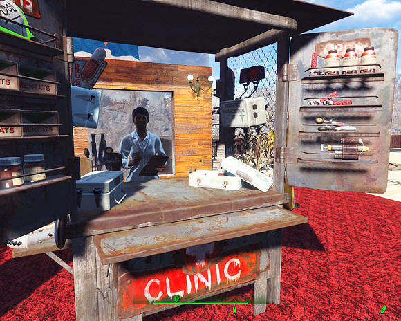 《異塵餘生4》庇護山莊全景圖及人物圖文鑒賞