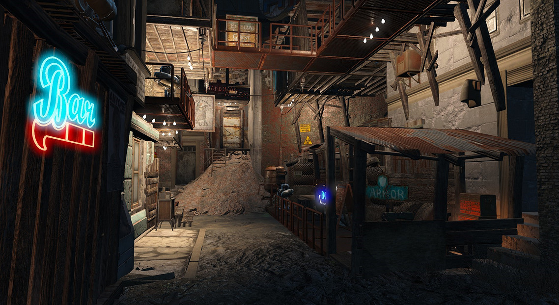 《異塵餘生4》劊子手小巷改造建設圖賞