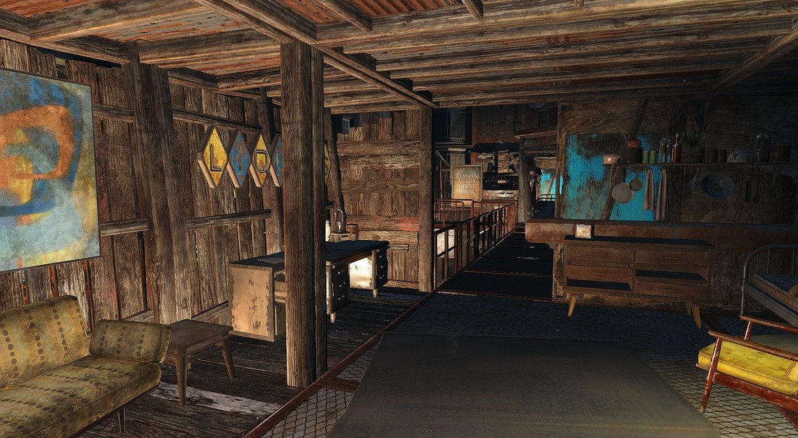 《異塵餘生4》劊子手小巷改造建設圖賞