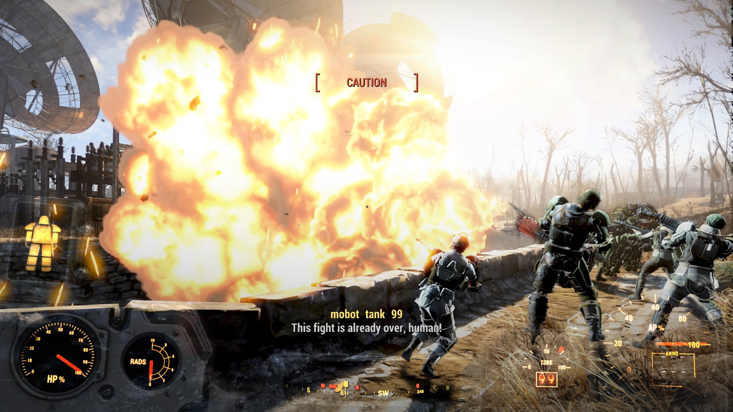 《異塵餘生4》民兵線玩法背景圖解 披著羊皮的狼