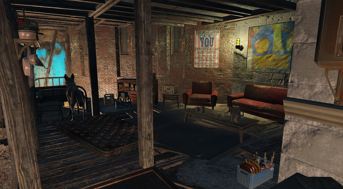 《異塵餘生4》劊子手小巷改造建設圖賞