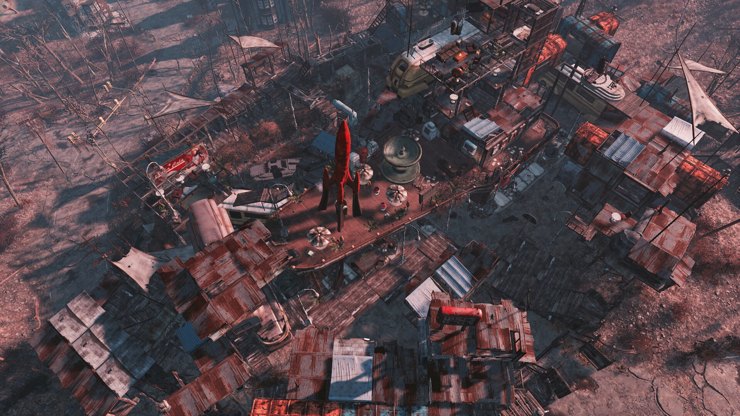 《異塵餘生4》大型新鑽石城建造圖文賞析 《異塵餘生4》大型新鑽石城建造圖文賞析