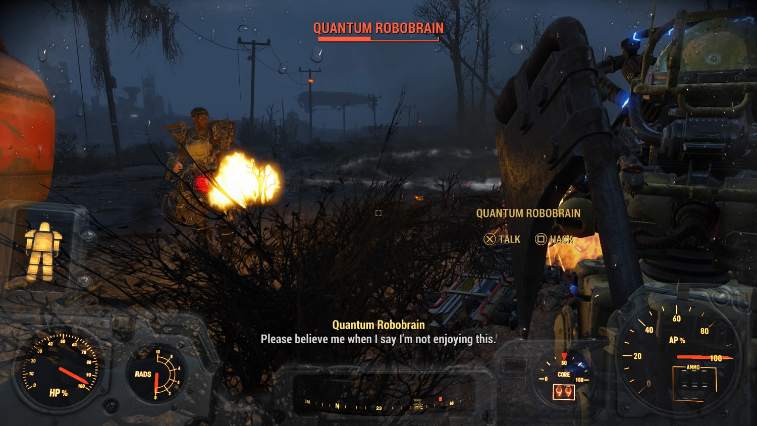 《異塵餘生4》民兵線玩法背景圖解 披著羊皮的狼