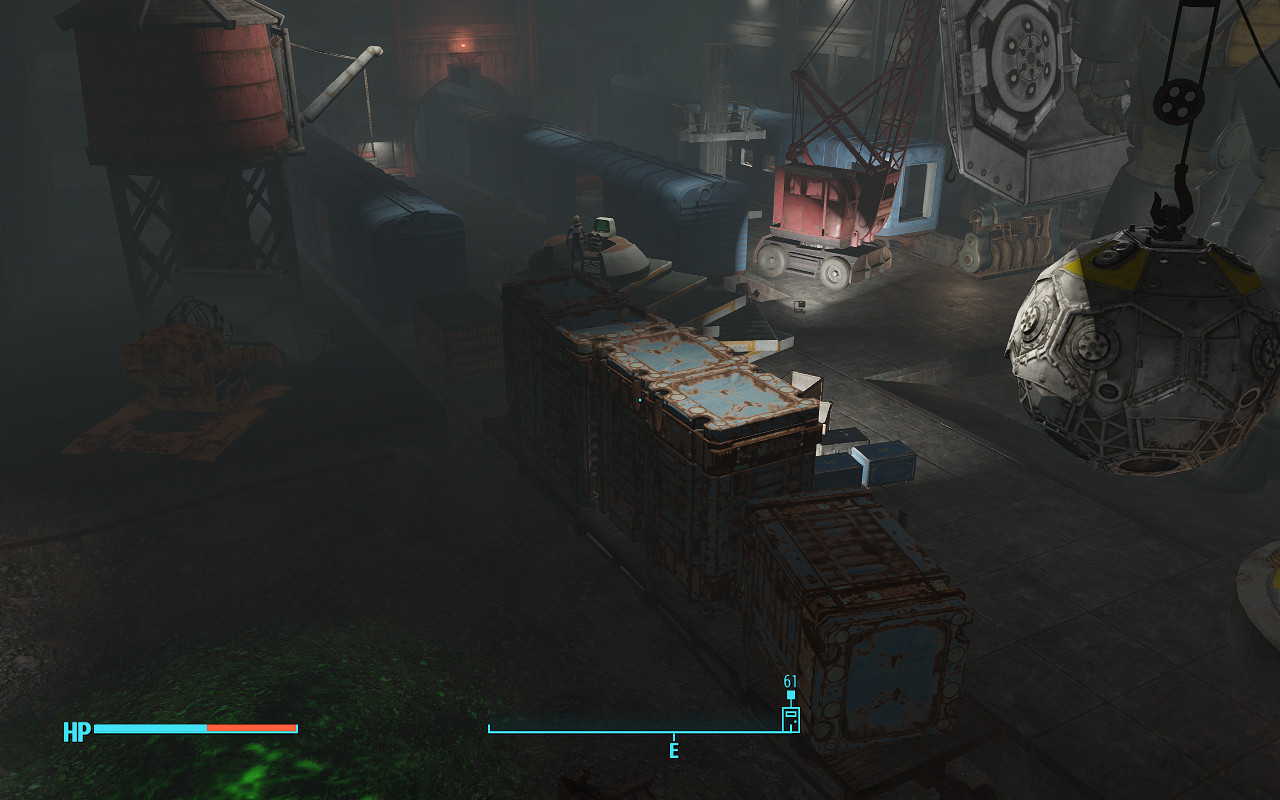 《異塵餘生4》88號避難所格納室動工圖覽