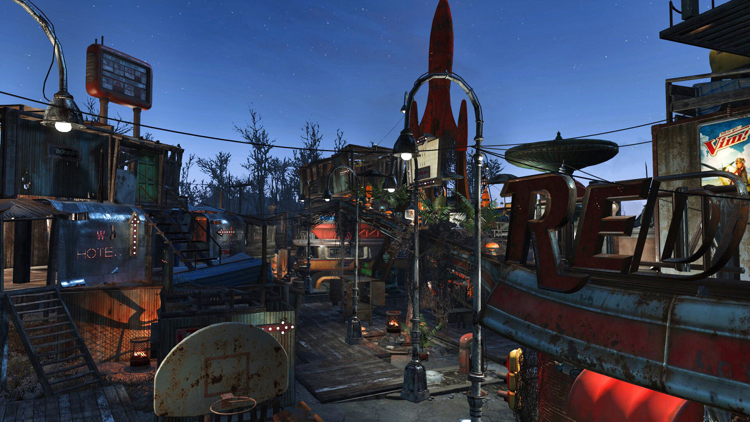 《異塵餘生4》大型新鑽石城建造圖文賞析 《異塵餘生4》大型新鑽石城建造圖文賞析