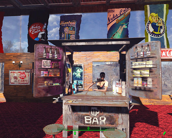 《異塵餘生4》庇護山莊全景圖及人物圖文鑒賞