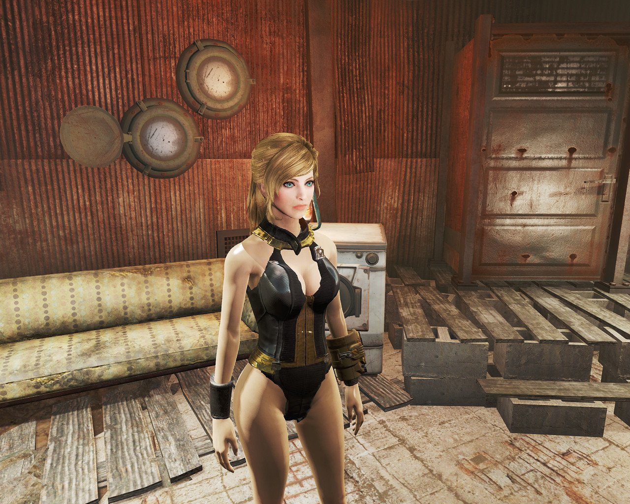 《異塵餘生4》泳裝版避難所製服圖賞析 《異塵餘生4》泳裝版避難所製服圖賞析